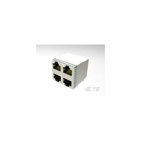 Te Connectivity STK MJ ASSY 8POS 2X2 CAT5E 2303402-1